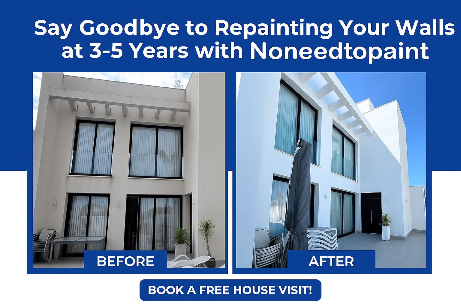 Say Goodbye to Repainting Every 3-5 Years with No Need To Paint